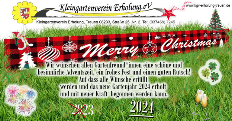 Frohes Fest Erholung